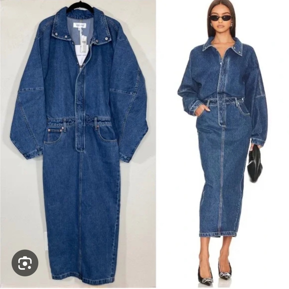 Ronny KOBO Dolman Sleeve Denim Dress